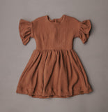 Walnut Gauze Dress