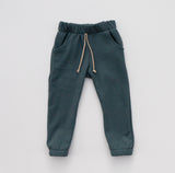 Organic French Terry Jogger - Blue