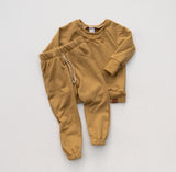Organic French Terry Jogger - Golden
