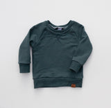 Organic French Terry Sweatshirt - Blue