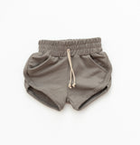 Taupe Organic Track Shorts
