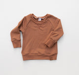 Organic French Terry Sweatshirt - Clay