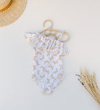 Butterfly One Shoulder Swim Suits